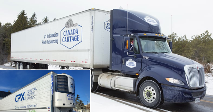 Canada Cartage partners with Coastal Pacific Xpress to expand refrigerated transport solutions across North America.